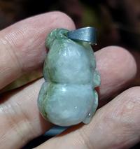 Gambar Liontin Batu Giok Jadeite Jade Type A JDT035 White Green Carving dari CNC phoneshop Kota Administrasi Jakarta Pusat 4 Tokopedia