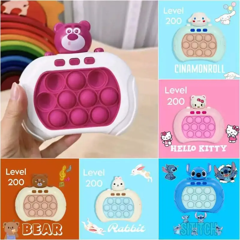 lotso game console mainan anak pop it elektrik 3 GEN lotso 2