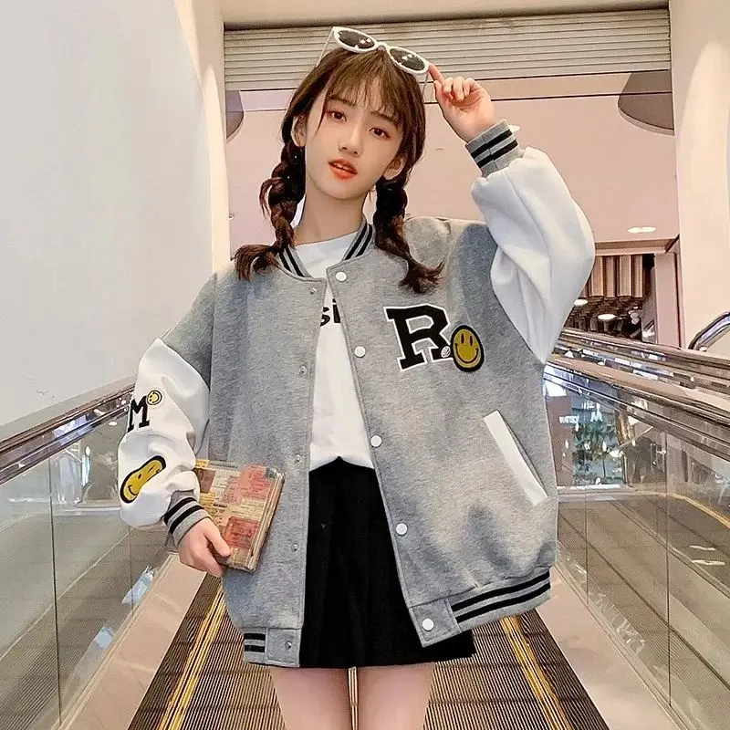 Fashion Anak / Pakaian Anak Perempuan /Jaket Baseball 4