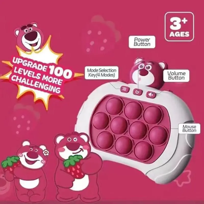 lotso game console mainan anak pop it elektrik 3 GEN lotso 0