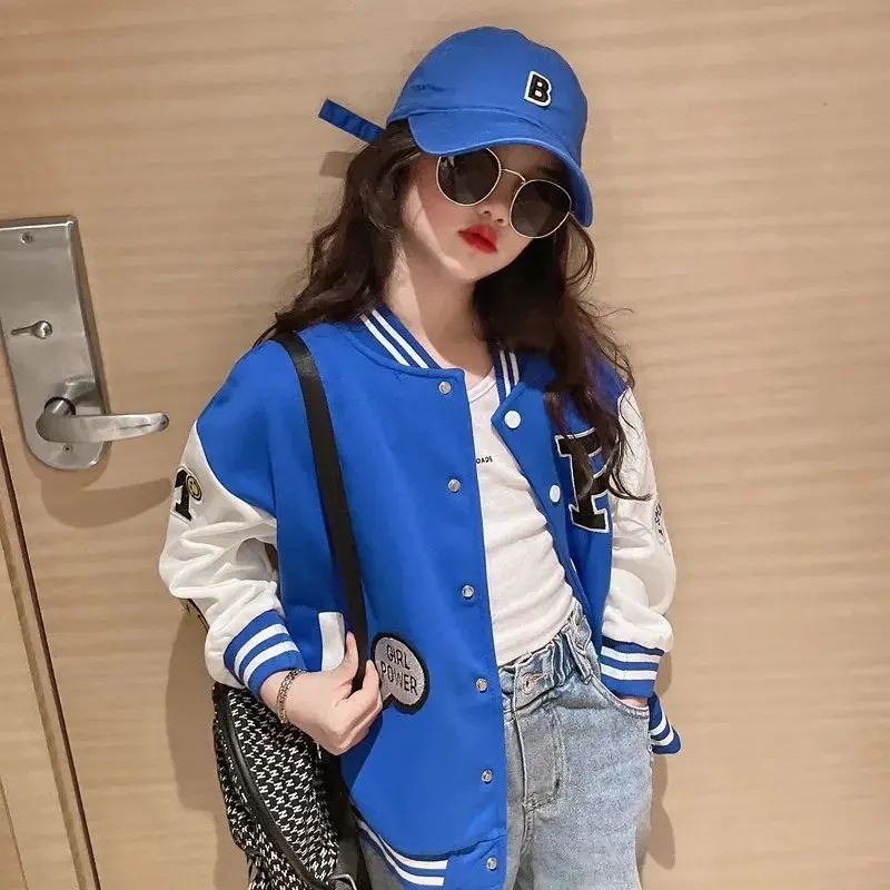 Fashion Anak / Pakaian Anak Perempuan /Jaket Baseball 3