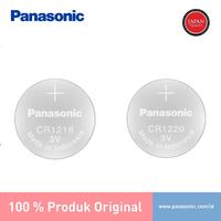 Gambar Panasonic Baterai Koin CR 1216 CR 1220  Battery Coin Lithium 3V - 1216 1pc dari Panasonic Authorized Jakarta Kota Administrasi Jakarta Barat 3 Tokopedia