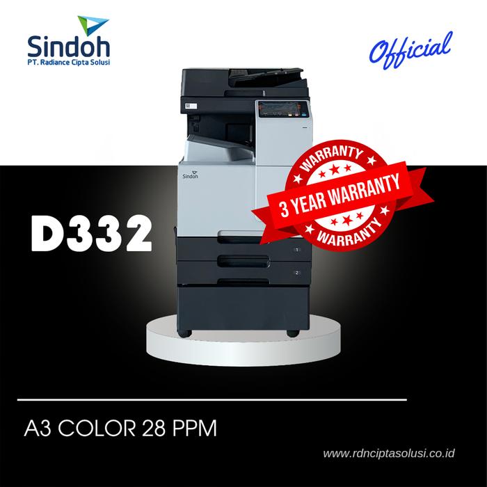 Gambar MESIN FOTOCOPY SINDOH D332 A3 COLOR MFP dari Sindoh Authorized Distributor Kota Administrasi Jakarta Pusat Tokopedia