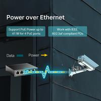 Gambar TP-LINK TL-SF1005LP 5-PORT 100MBPS DESKTOP SWITCH HUB LAN 4-PORT POE dari btgcom Kota Denpasar 5 Tokopedia