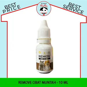 REMOV OBAT HERBAL MUNTAH KUCING & ANJING 10ml