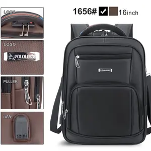 Tas Ransel Selempang Polo Luxs Multi Space Fit Laptop 16 inch - Backpa