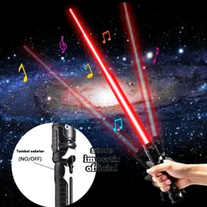 2 IN 1 | BISA DI SAMBUNG Mainan Anak Pedang Panjang LED 0656 1 isi 2 pcs Pedang Lights Lampu