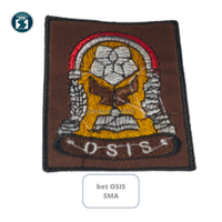 Gambar atribut bordir sekolah logo badge emblem bet osis sd smp sma bendera dari simpati tailor Kota Bandung 2 Tokopedia