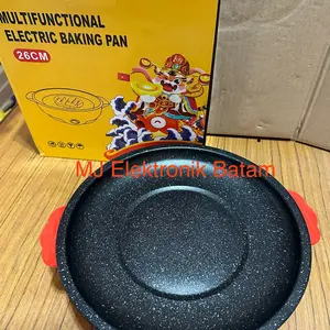 Panggangan BBQ Panci Listrik Multifungsi Panggang Grill Pan BATAM