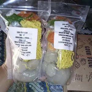 baso Aci ayam suwir + mie Frozen Food Kuah Asin Lada fresh produksi setiap hari