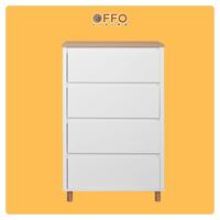 Gambar Offo Living - Rak Serbaguna Bertingkat AKSEL dengan 4 & 6 Laci Penyimpanan Minimalis Elegan untuk Ruangan Rapih - 4 Pintu dari Offo Living Furniture Kab. Bogor 3 Tokopedia