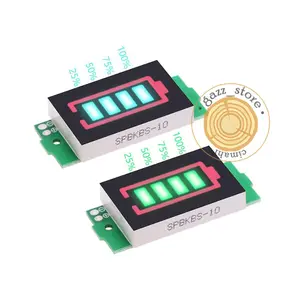 Voltmeter Indikator Baterai Lithium 18650 1S/2S/3S/4S/5S/6S/7S/8S 3.7V