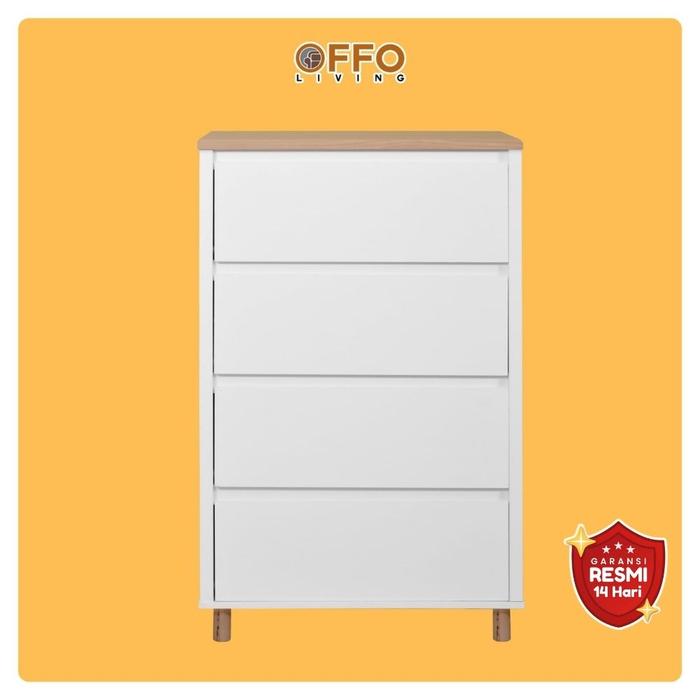 Gambar Offo Living - Rak Serbaguna Bertingkat AKSEL dengan 4 & 6 Laci Penyimpanan Minimalis Elegan untuk Ruangan Rapih - 4 Pintu dari Offo Living Furniture Kab. Bogor 5 Tokopedia