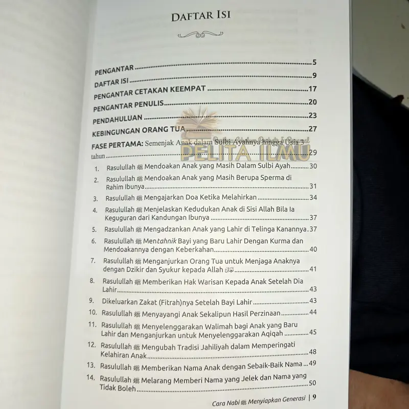 Buku Islamic Parenting - Cara Nabi Menyiapkan Generasi 1