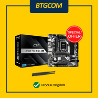Gambar ASROCK B760M PRO-A/D4 WIFI/NO WI-FI MOTHERBOARD INTEL LGA 1700 DDR4 dari btgcom Kota Denpasar 1 Tokopedia