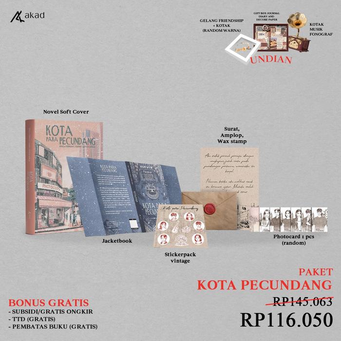 Gambar Bundling Super Hemat - Buku Novel - Kota Para Pecundep Love Dava & Dir dari Bumi Fiksi Makassar Kota Makassar 3 Tokopedia