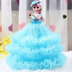 Paling dicari Promo boneka berbie fashion terbaru gaun 40 cm + Bonus