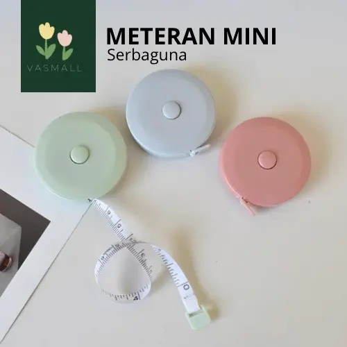 VASMALL - METERAN MINI GULUNG 150 CM | METERAN GULUNG