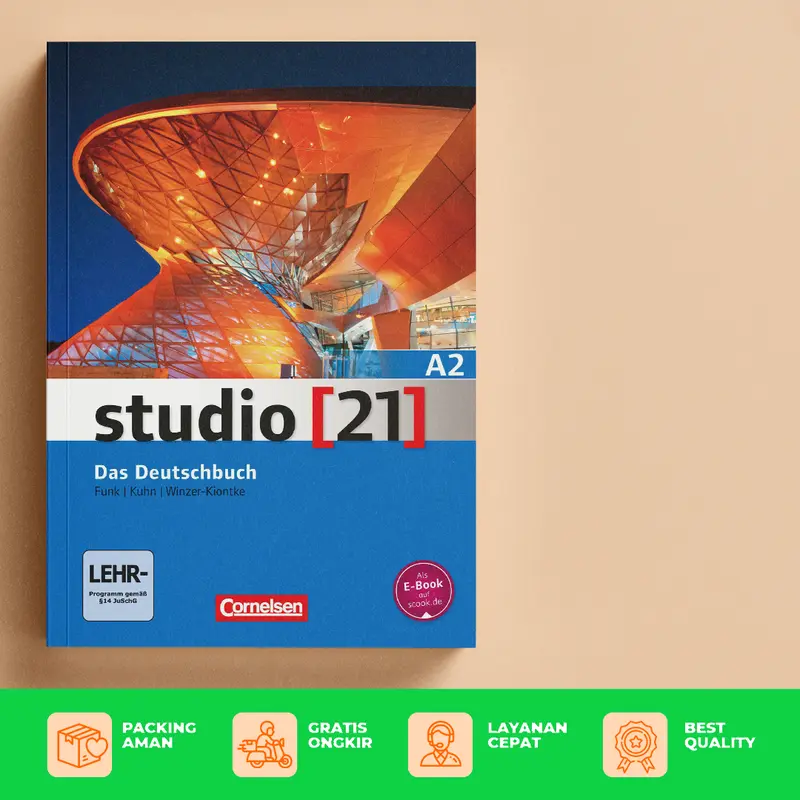 Buku Belajar Bahasa Jerman Studio 21 A1 A2 B1 Kursbuch