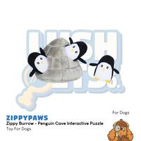 Gambar ZippyPaws Zippy Burrow - Penguin Cave Interactive Puzzle Dog Toy dari Lush Pets Co. Kota Administrasi Jakarta Utara 1 Tokopedia