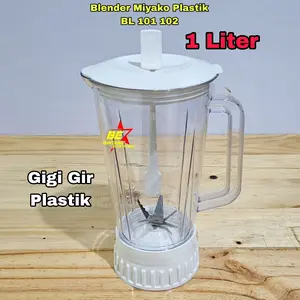 Gelas Plastik Jus Set Putih Blender Miyako 101 Pl Tabung Gelas Jus Miy