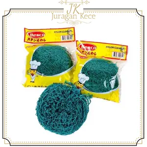 Sabut Jaring Besco Jala Cuci Piring Nylon Gosok Panci Anti Karat Sabut Jaring Besco Jala Cuci Piring Nylon Gosok Panci Anti Karat