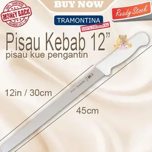 Ada Made in Brazil Tramontina Kebab Knife 12in Pisau pengantin 30cm