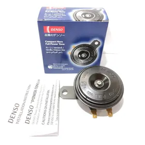Denso Klakson Disc Satuan Suara Mobil Avanza 12V Waterproof Universal untuk Motor & Mobil Suara Hingga 111 dB Car Coklat Kendaraan  Motorcycle