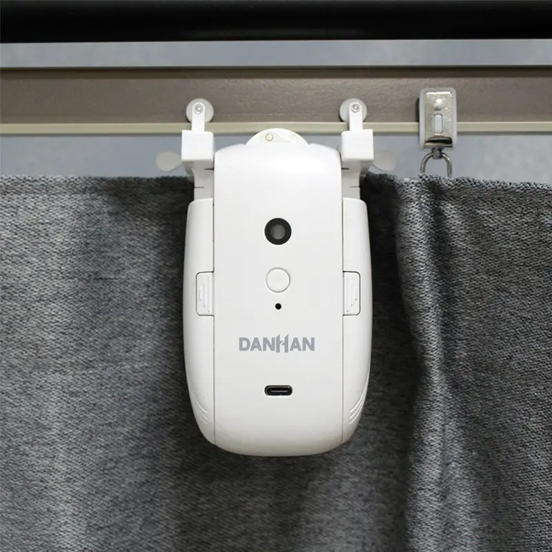 Smart Curtain Robot Danhan Gorden otomatis, Tirai Pintar, WiFi Wireless Tuya-Curtain Single 3