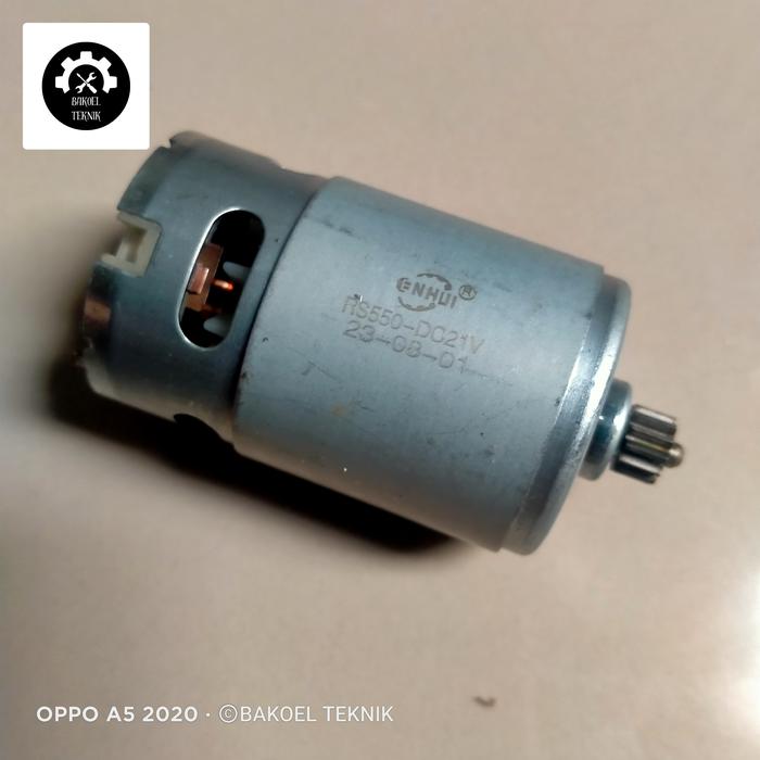Gambar RS 550 Dinamo bor cordless 21 VOLT/Dinamo RS 550 12 gigi Motor DC 19500RPM 21V/Dengan dua kecepatan 12 gigi dari Bakoelteknik Kab. Banyumas Tokopedia