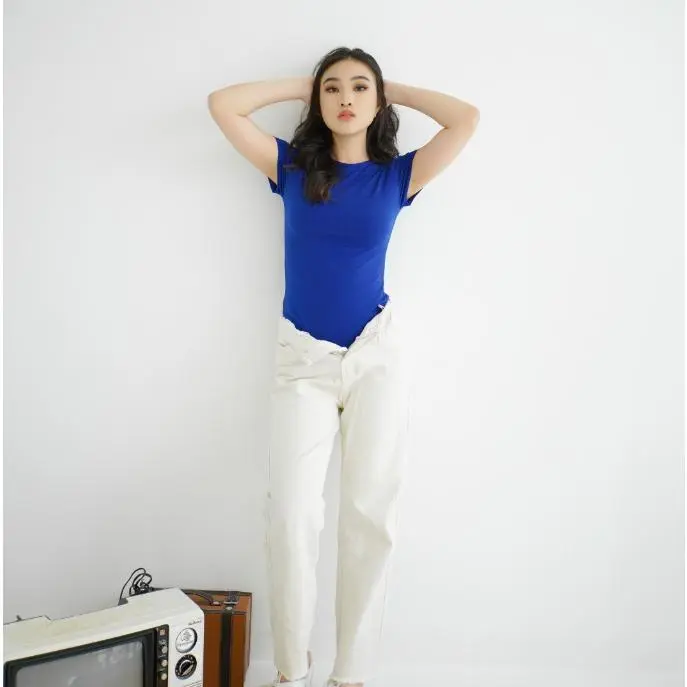 Bonus Kayser Shura Bodysuit Wanita Spandex Women Bodysuits Lengan 3