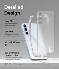 Gambar Case Samsung Galaxy A55 A35 Ringke Fusion Shockproof Clear Casing - Clear, A35 dari GET-WID Kota Administrasi Jakarta Barat 3 Tokopedia