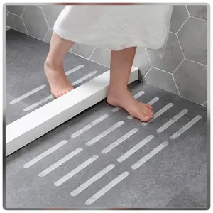 Stiker Anti Slip Licin Lantai Kamar Mandi Bathub Shower Tangga Isi 6