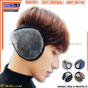 Earmuff Penutup Telinga Musim Dingin Winter Ear Cover Kuping Unisex