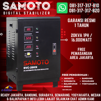 Gambar STABILIZER SAMOTO REGULATOR 20KVA 1PH AUTO VOLTAGE 20000VA - SMT20KN dari JAVA MEGA NETWORK Kota Bandung 1 Tokopedia