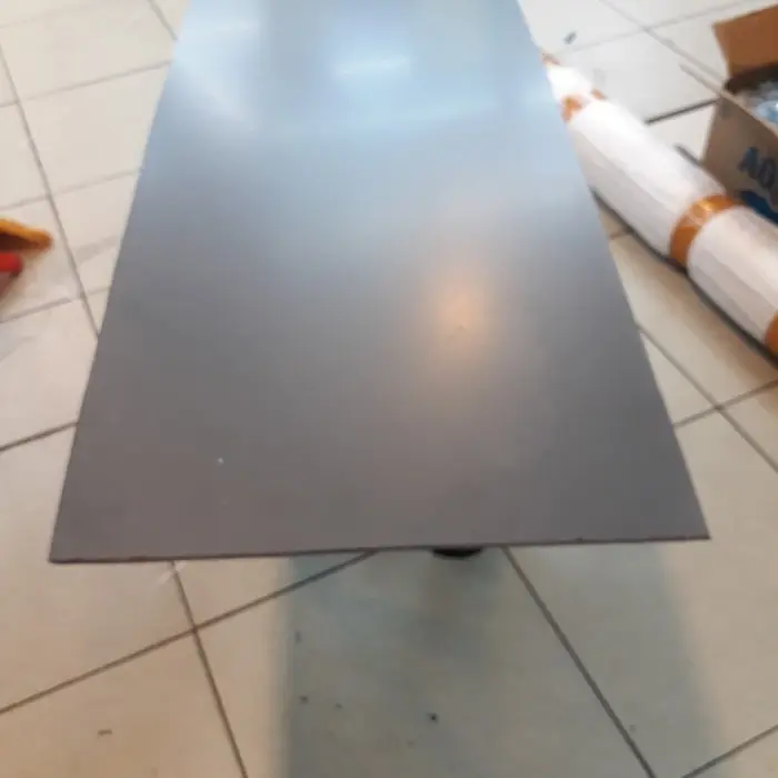 pvc grey lembaran / abu abu 2mm x 30cm x 60cm