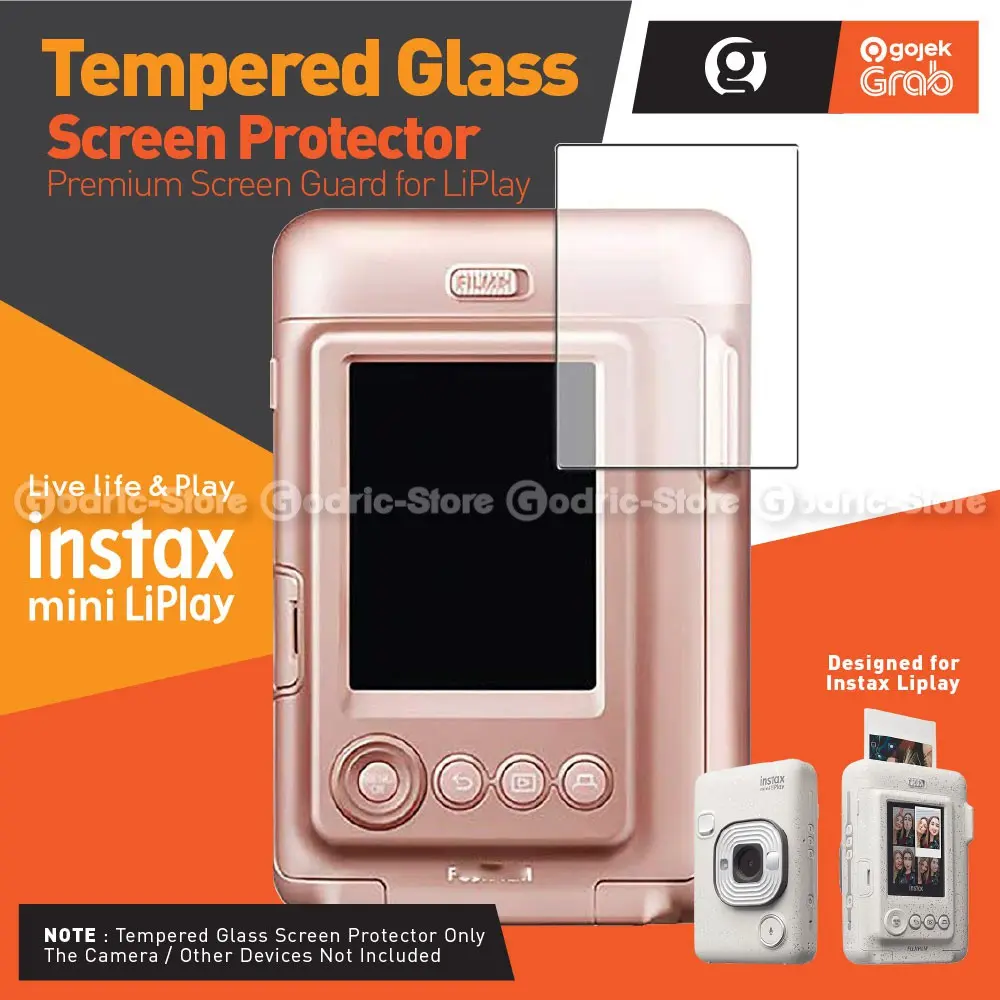 Tempered Glass for Fujifilm Instax Mini Li Play Anti Gores Screen Prot