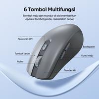 Gambar ROBOT M370 Mouse Wireless 2.4GHz Silent Klik Optical 3200DPI Pc Laptop - M370 PINK dari GADVENTIA Kota Administrasi Jakarta Barat 2 Tokopedia
