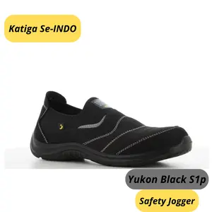 Sepatu Safety Jogger Type YUKON Black S1P