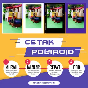 Cetak Foto 4R Pol4roid Custom