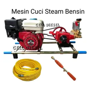 Mesin Cuci steam Motor Mobil Bensin 1 Paket Selang Termurah