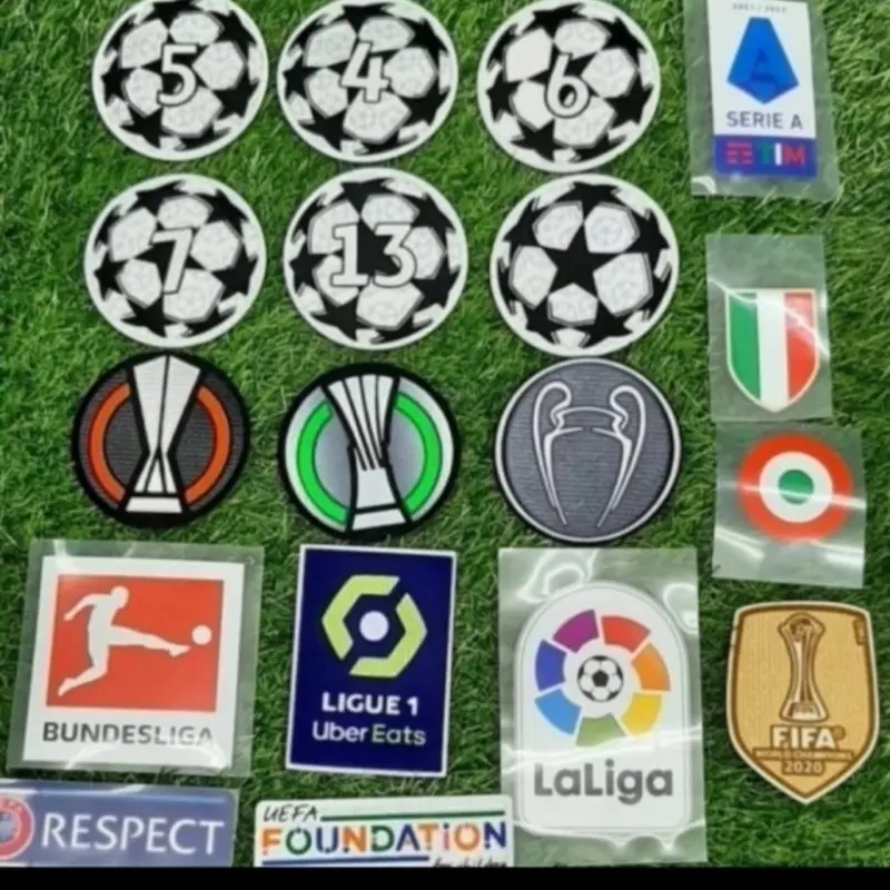 KELENGKAPAN JERSEY PATCH (SUDAH TERMASUK PASANG) 1