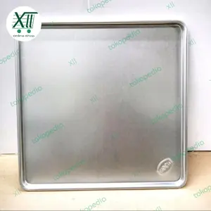 Loyang Kue Segi OVEN HOCK NO.3 ASLi LOH Aluminium Cake Tray 30 Cm