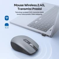 Gambar ROBOT M370 Mouse Wireless 2.4GHz Silent Klik Optical 3200DPI Pc Laptop - M370 PINK dari GADVENTIA Kota Administrasi Jakarta Barat 3 Tokopedia