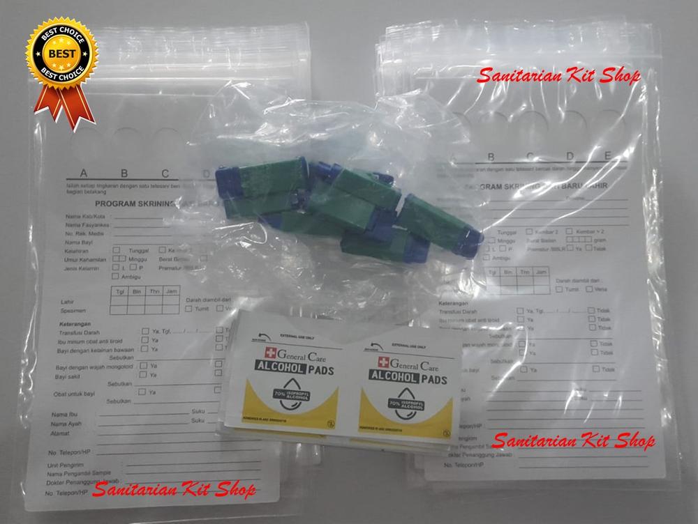 Promo Kit Skrining Gangguan Teroid pada Bayi Baru Lahir (20 Kit)