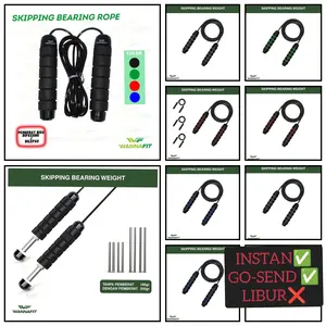 SKIPPING BEARING WEIGHT THICK PREMIUM SKIPING LOMPAT TALI PEMBERAT WFI