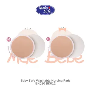 Baby Safe Washable Nursing Breast Pads Penyerap ASI Isi 6 Pads