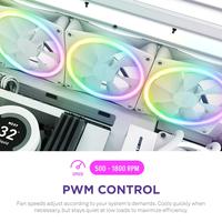 Gambar NZXT F140 RGB DUO TWIN PACK - MATTE BLACK dari Lezz Computech Kota Administrasi Jakarta Utara 4 Tokopedia