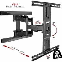 Gambar Bracket TV Lengan Swivel 32 43 55 65 75 85 - 100 inch NB P4 P6 /Oximus - NB P4 32-55 inc dari wind' shop official Kota Tangerang Selatan 3 Tokopedia