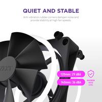 Gambar NZXT F140 RGB DUO TWIN PACK - MATTE BLACK dari Lezz Computech Kota Administrasi Jakarta Utara 3 Tokopedia